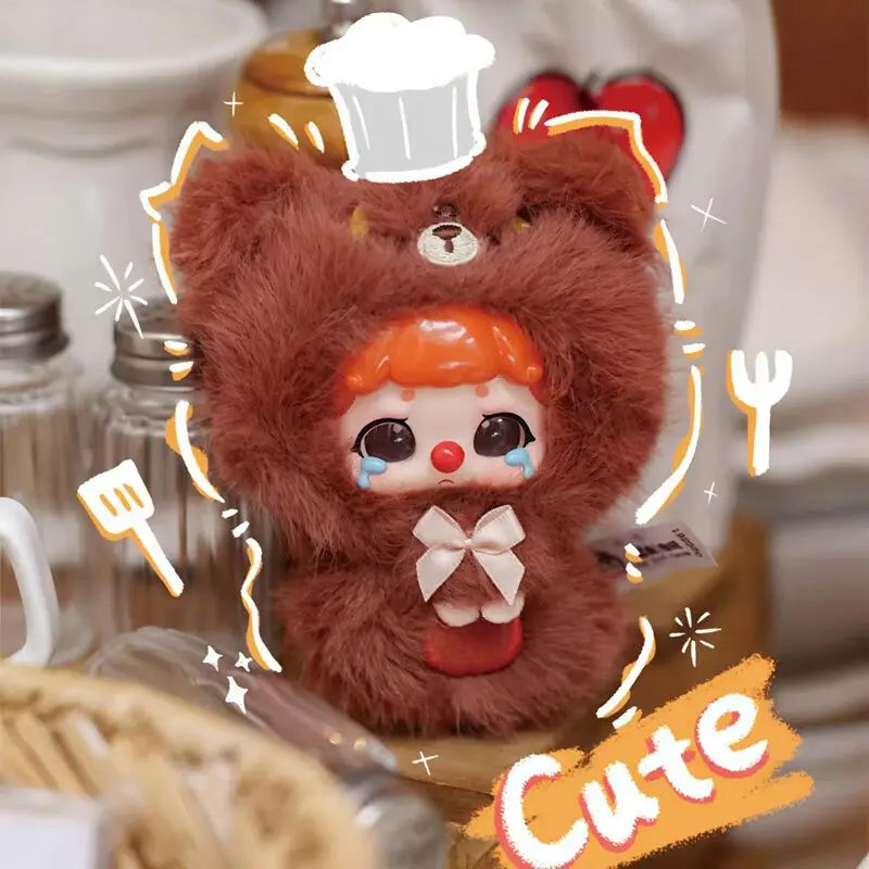 Kiki Plush Zoo Series Blind Box Mystery Box Anime Cartoon Doll Keychain Backpack Pendant Trendy Toys Halloween Christmas Gift