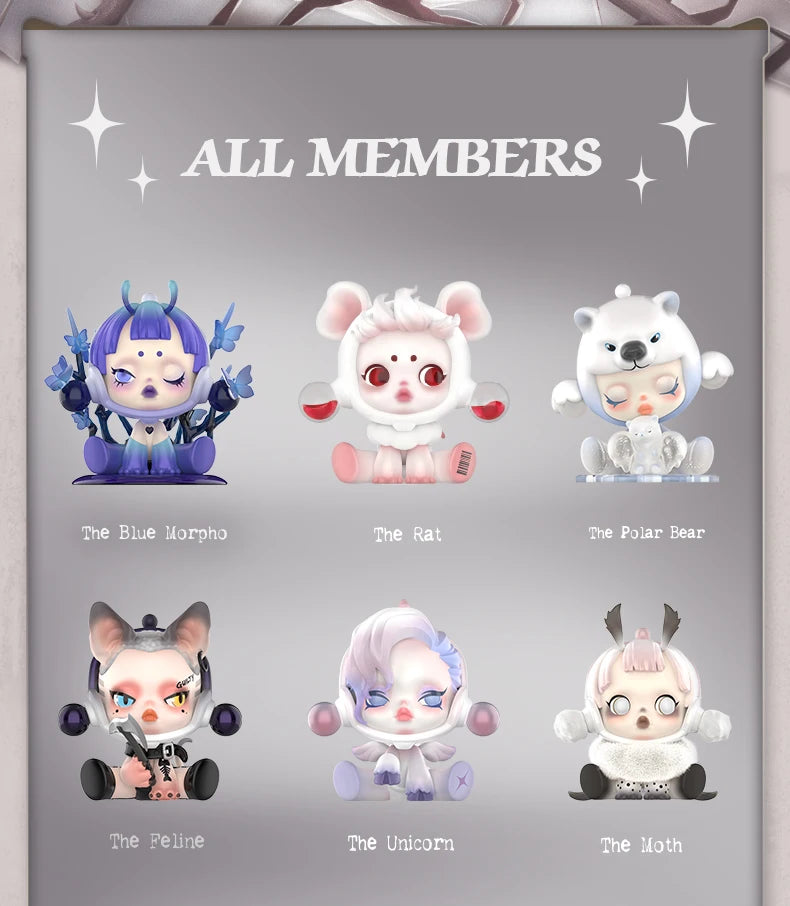 POP MART SKULLPANDA The Mare of Animals Series Blind Box Figures (Pre-Order)