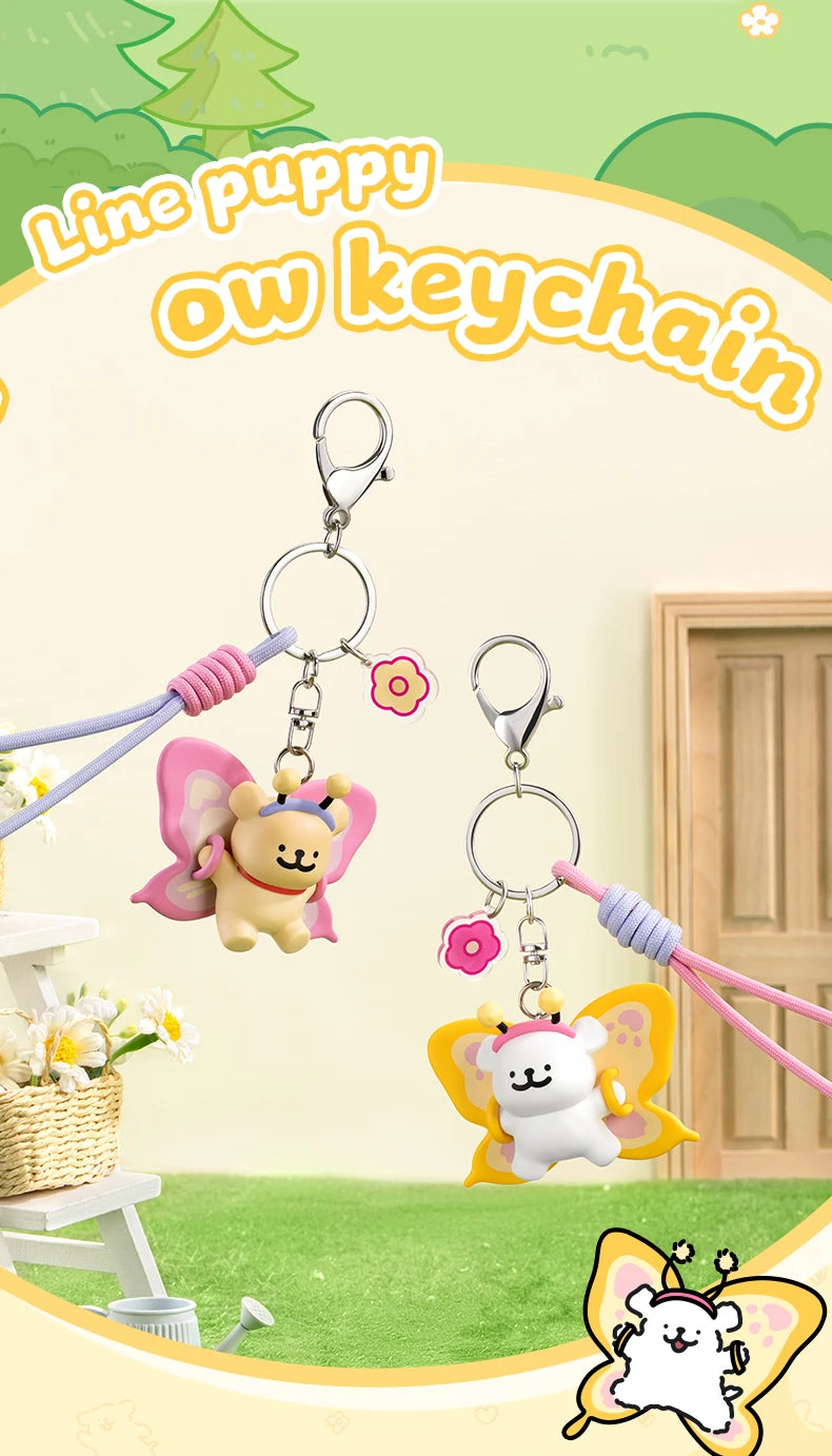 FUNISM Maltese Puppy Keychain Series