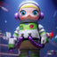 POP MART MEGA Space Molly 1000% Buzz Lightyear Limited Edition