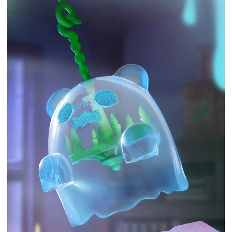 Finding Unicorn ShinWoo Ghost Bear House Series Blind Box Mystery Anime Figure Collectible Toy