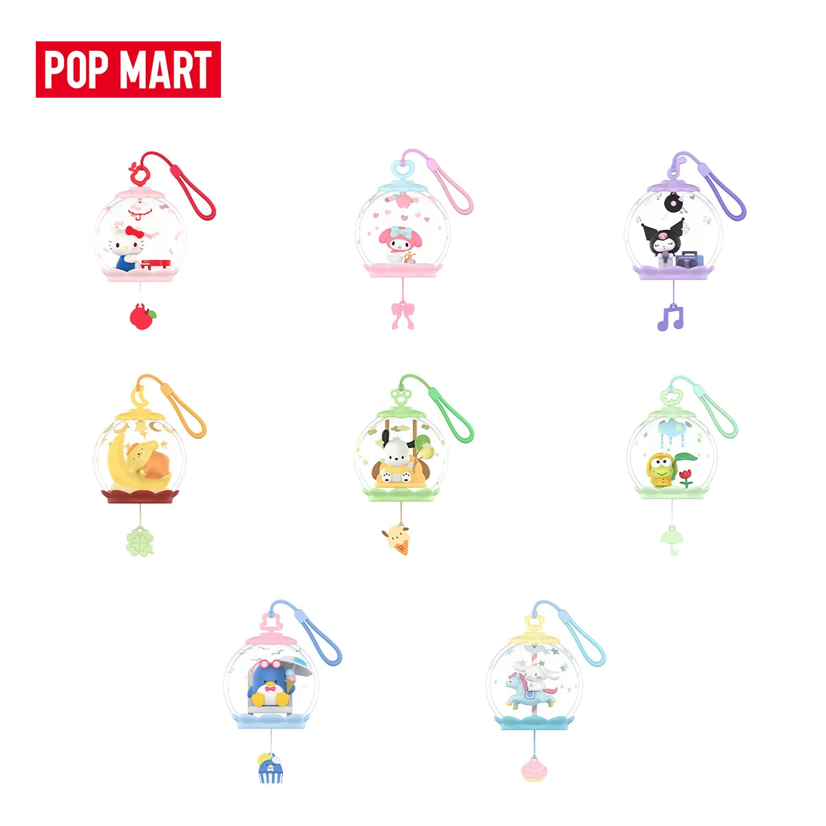 POP MART Hello Kitty Bubble House Series collector view