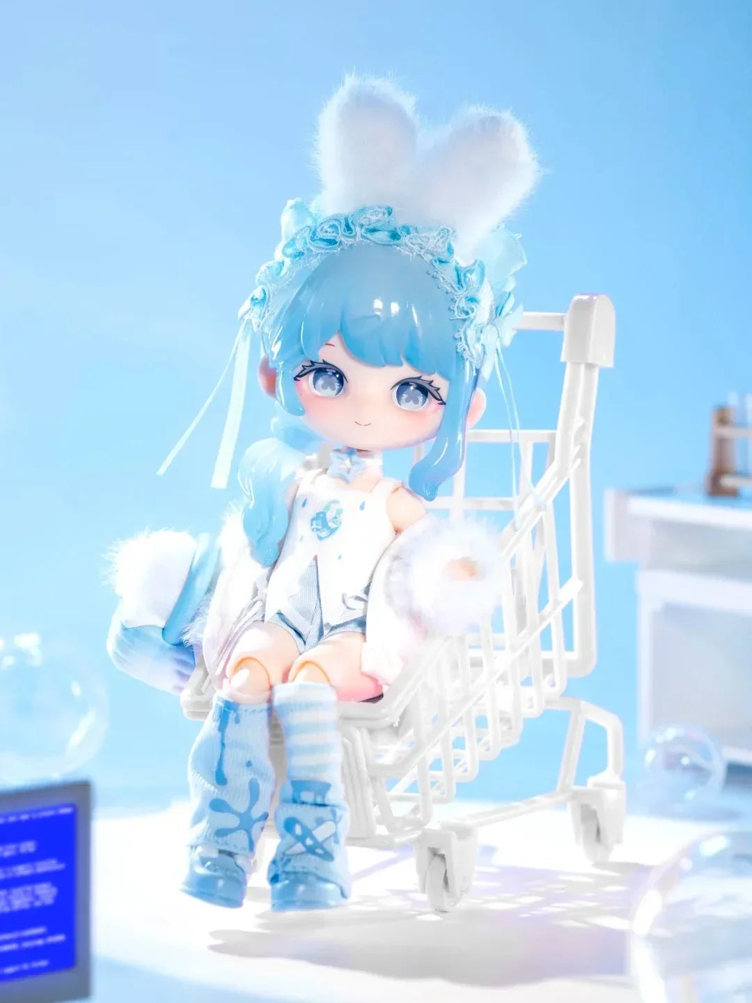 nan blind box vinyl figure, sealed mystery packaging, product photo for collectors in NZ