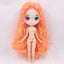 ICY DBS Blyth Doll Carved Lips Face White Skin Joint Body 1/6 BJD display view