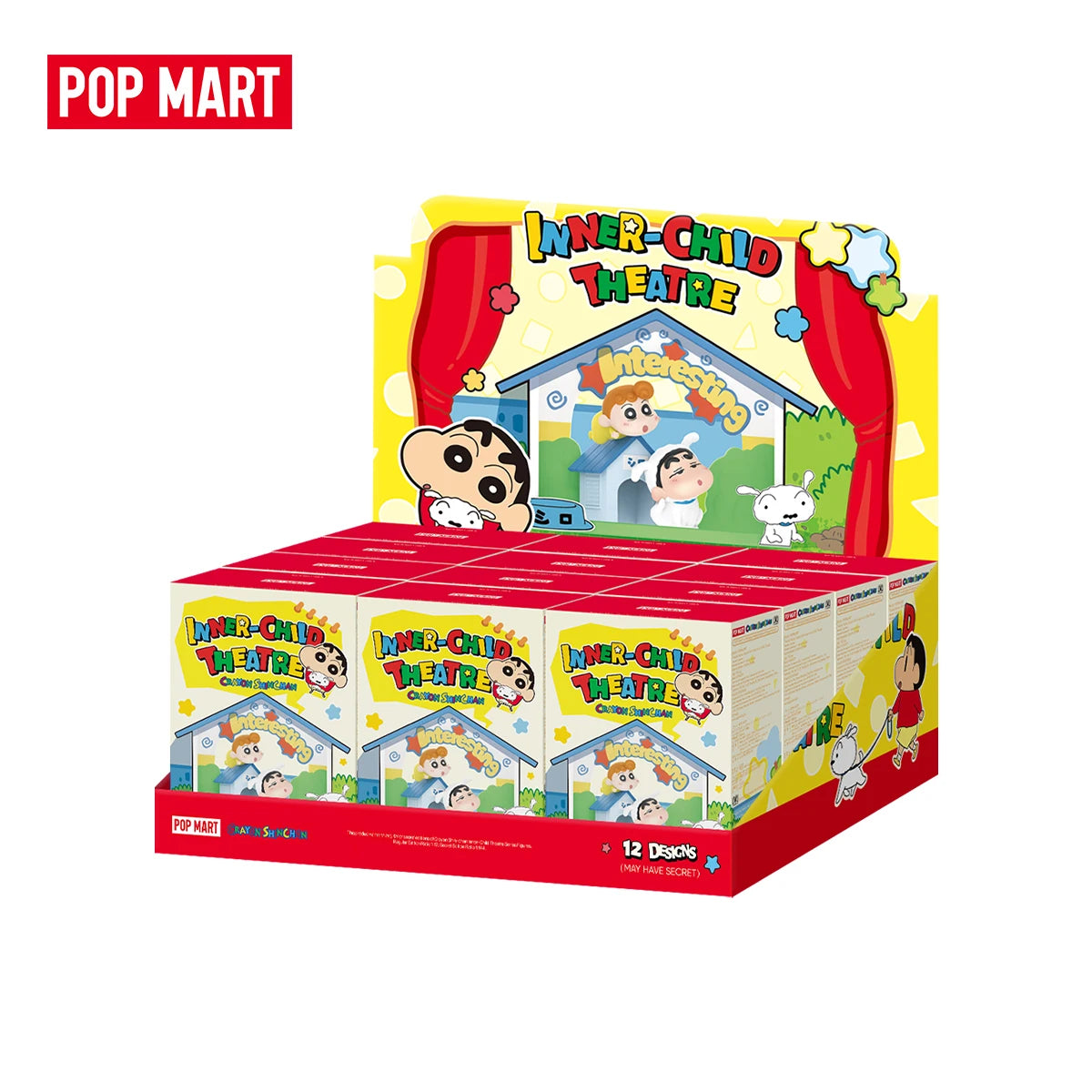 POP MART Crayon Shin-chan Inner-Child Theatre Series Figures Blind image 19