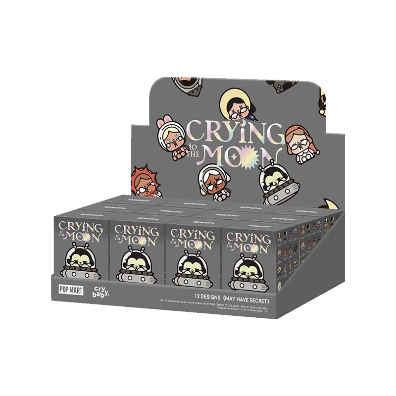 POP MART Crybaby Crying to the Moon Sitting Series Blind Box Figures