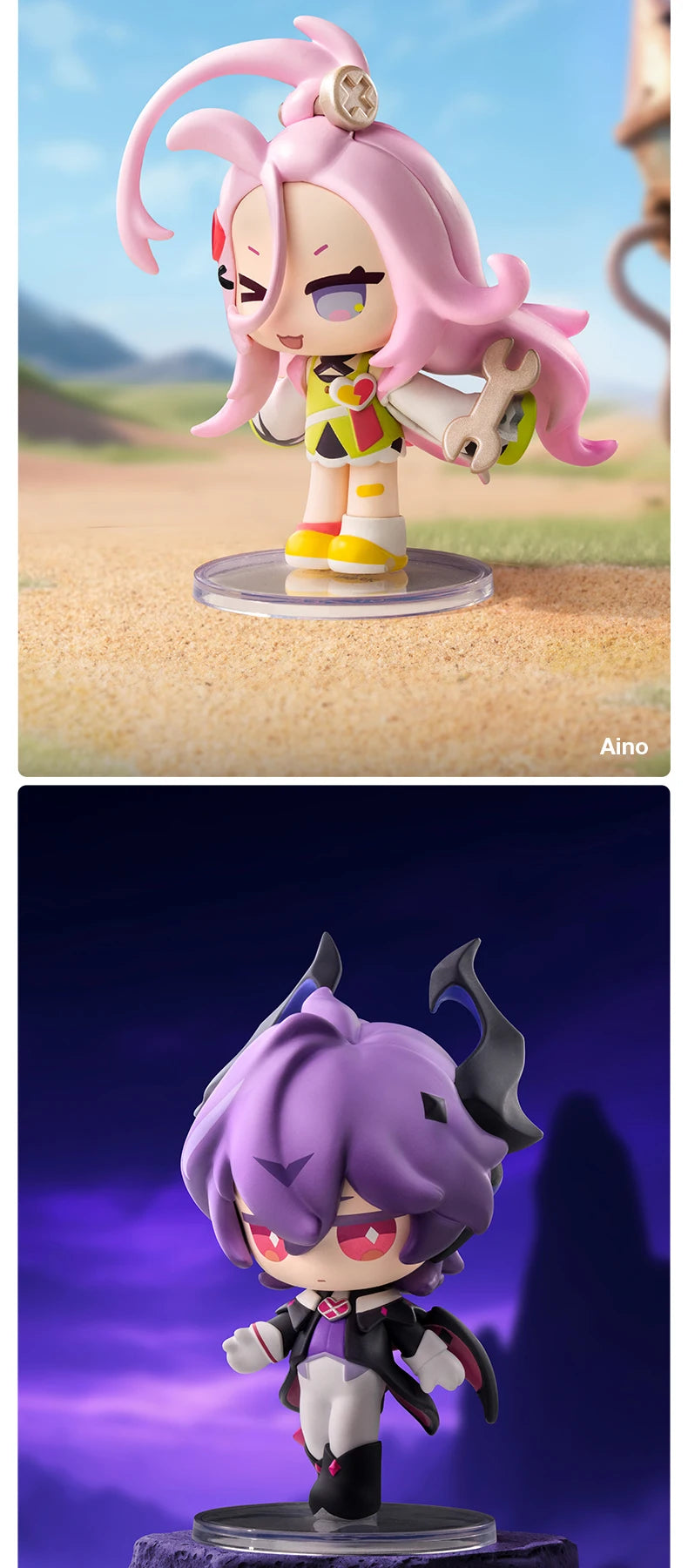 POP MART Genshin Impact Gathering Chibi Series Blind Box Figures