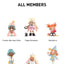POP MART Lil Peach Riot Sleepover Series Blind Box