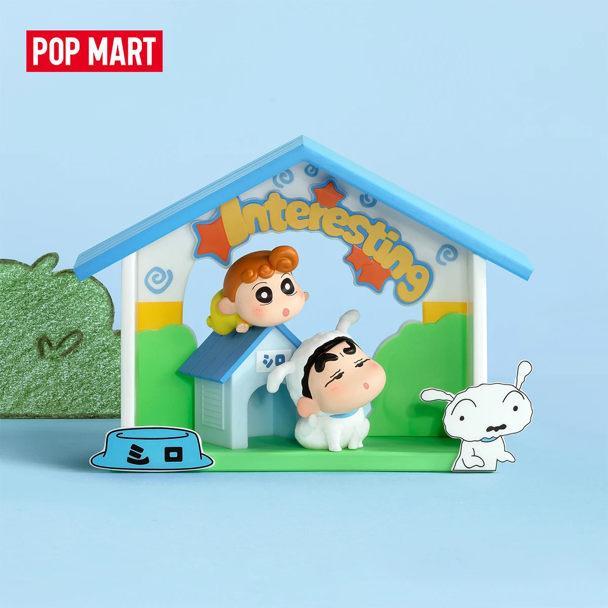 POP MART Crayon Shin-chan Inner-Child Theatre Series Figures Blind packaging view