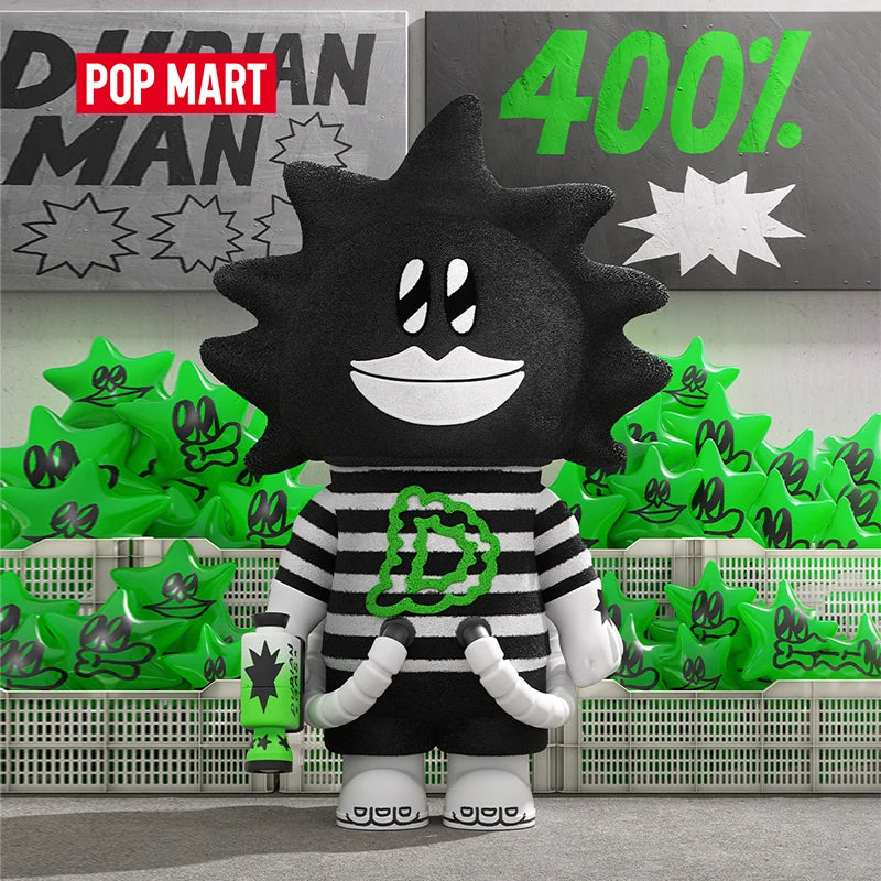 POP MART MEGA SPACE MOLLY 400% LALA COMPANY Durian Man Limited Edition