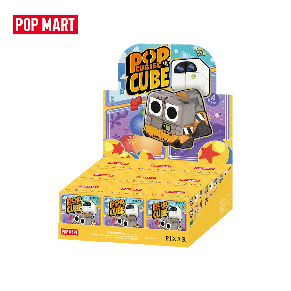 【】POP MART Disney/Pixar POP CUBE CUBIEC Series Figures 1/ POPMART image 18