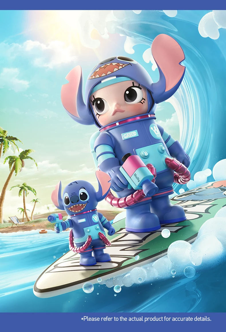 POP MART MEGA SPACE MOLLY 1000% Stitch Limited Edition Figure