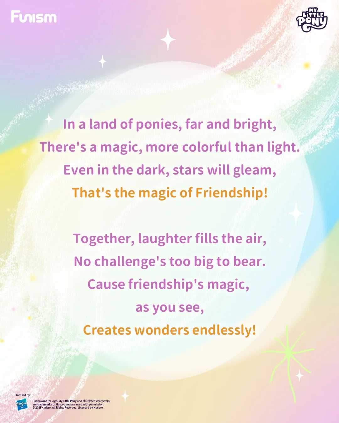 FUNISM My Little Pony Friendship is Magic Bottle Blind Box Figures