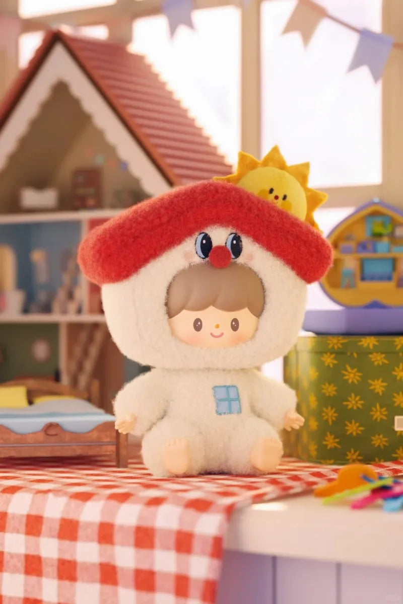 zZoton Happy Childhood Series Plush Keychain Blind Box