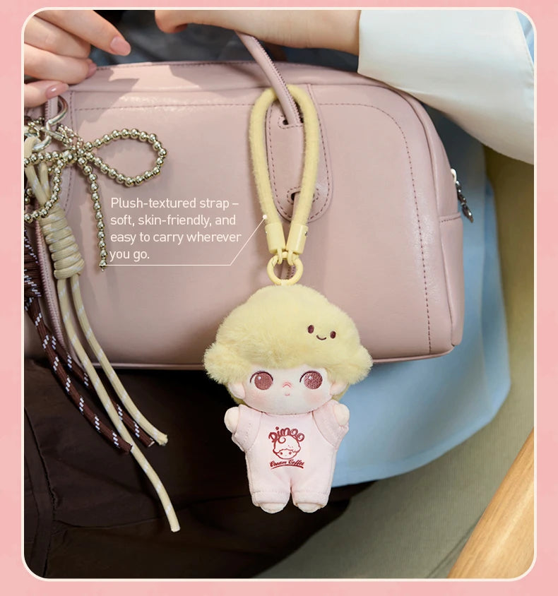 POP MART DIMOO Crush on Coffee Series Soft-faced Plush Keychain Blind Box