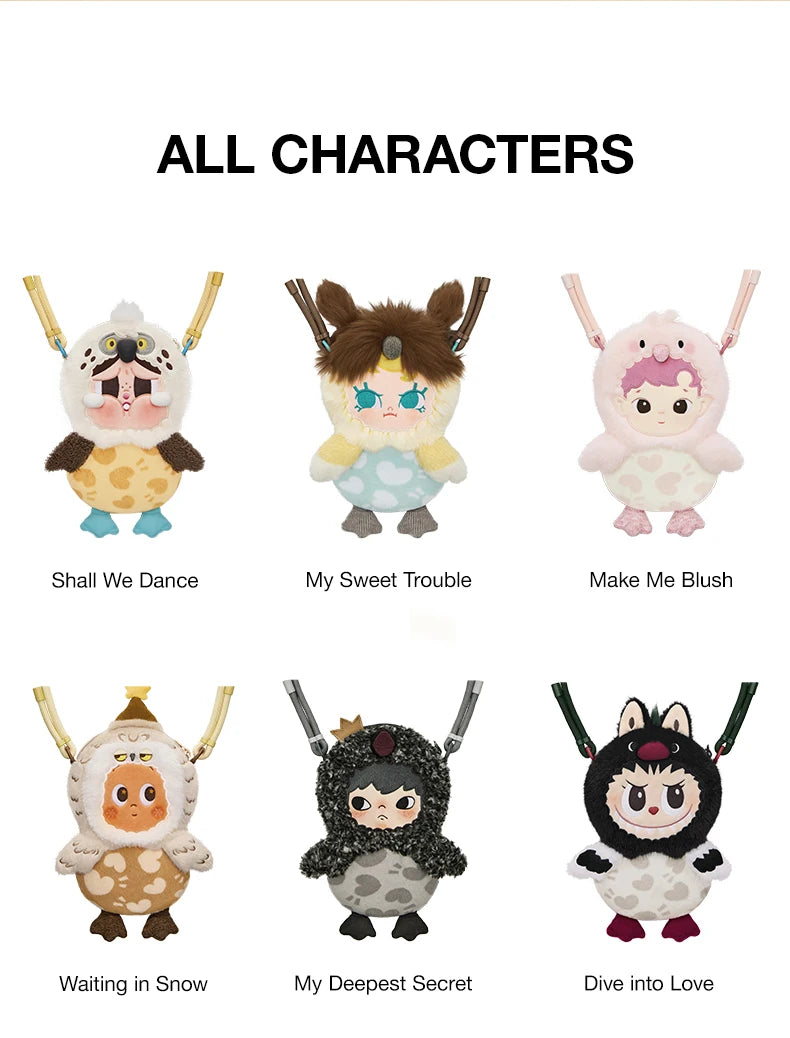 POP MART Dear Birds Series Mini Bag Blind styled product view