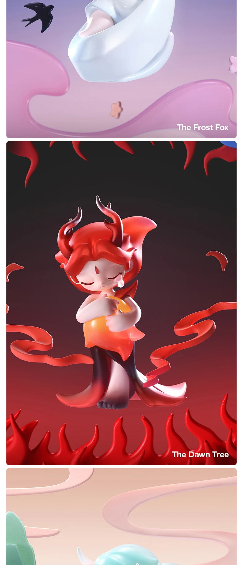 POP MART AZURA Ethereal Realm Mythical Beasts Blind Box Figures