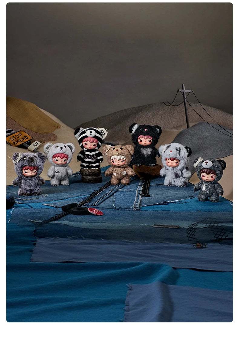 POP MART Hirono Road Journal Plush Doll Pendant Blind Box