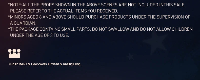 POP MART THE MONSTERS Big into Energy Rock the Universe Vinyl Plush Doll (LIMITED STOCK)