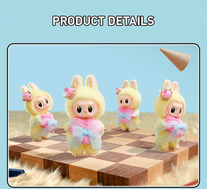 POP MART THE MONSTERS Let’s Checkmate Series Vinyl Plush Hanging Card