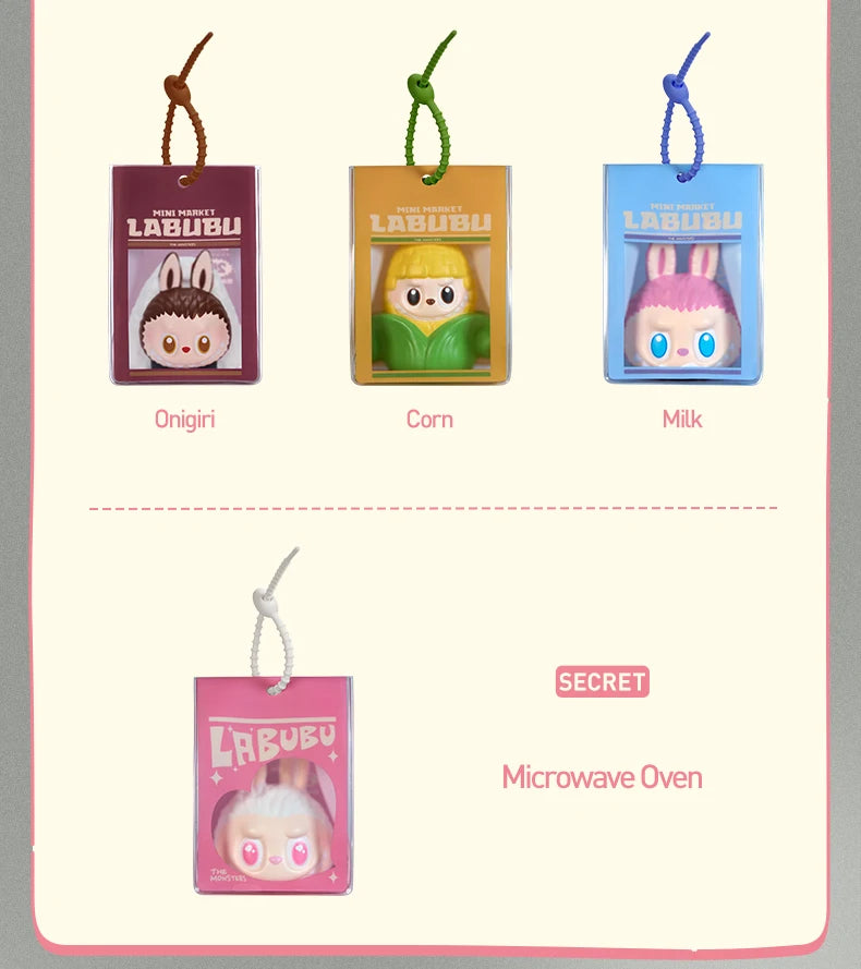 POP MART THE MONSTERS Wacky Mart Series Squishy Charm Blind Box