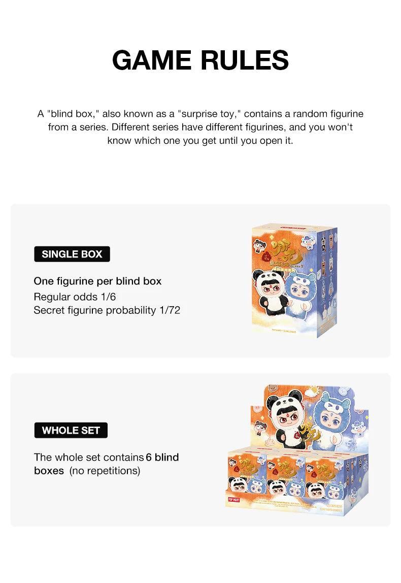 POP MART NeZha 2 Dress Up Party Vinyl Plush Pendant Blind Box