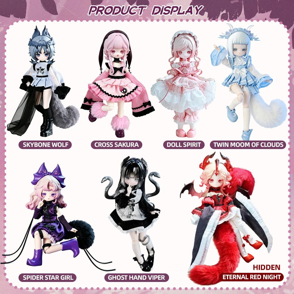 Luluelf Awakening Nature Series 1/8BJD Blind Box Movable Joint Doll collector view