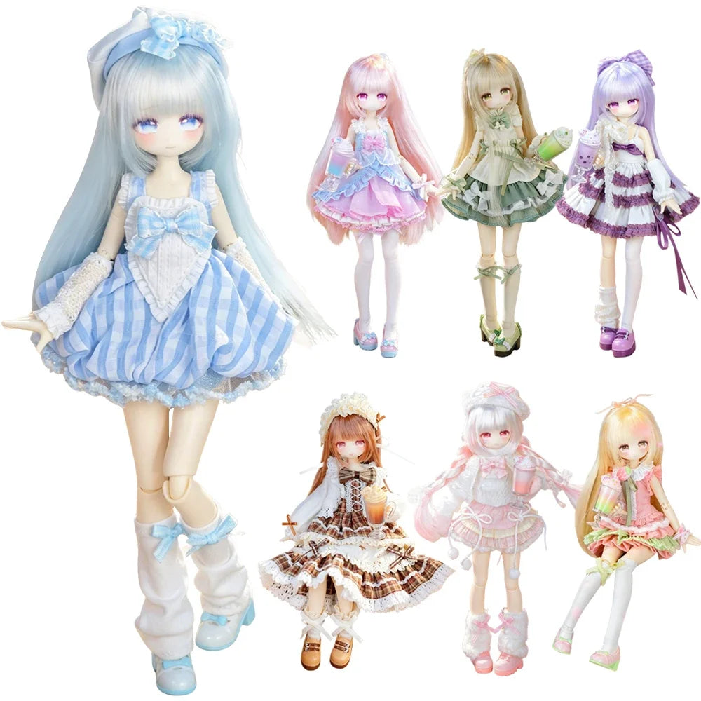 Momotale Four Seasons Tea Tales Series 22cm Bjd Blind Box Movable collectible toy