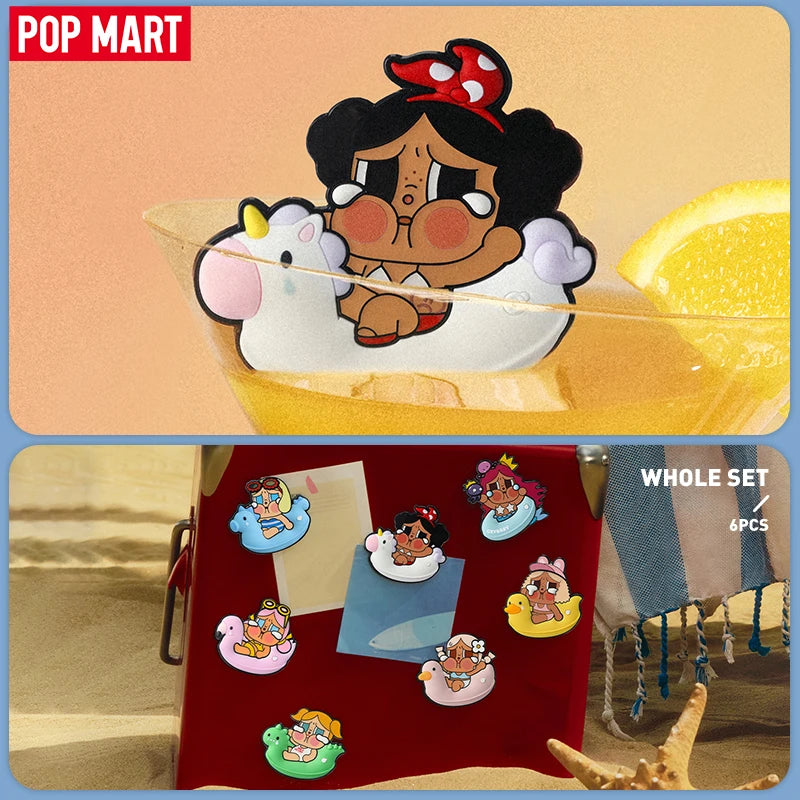 POP MART CRYBABY Vacation Mode On Series Fridge Magnet Blind Box
