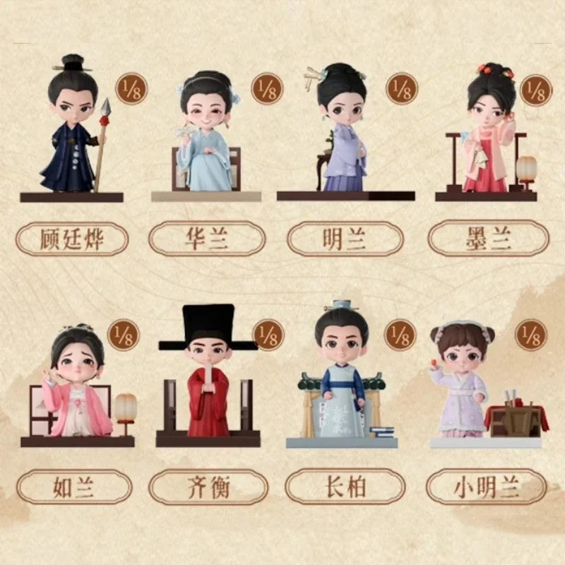 KoiTake The Story Of Ming Lan Series Blind Box Mystery Box Dolls Kawaii Action Anime Figure Blind Box Toys Gift
