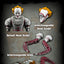 52TOYS Action Figure Dance of Lightning IT-Pennywise, Action Figure Toys, 3.75inch Adjustable Figure Anime Toys Adult Boys Child