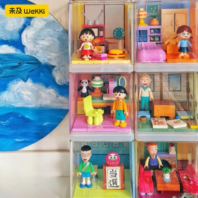 WEKKI Chibi Maruko Chan Building Blocks Micro Bricks