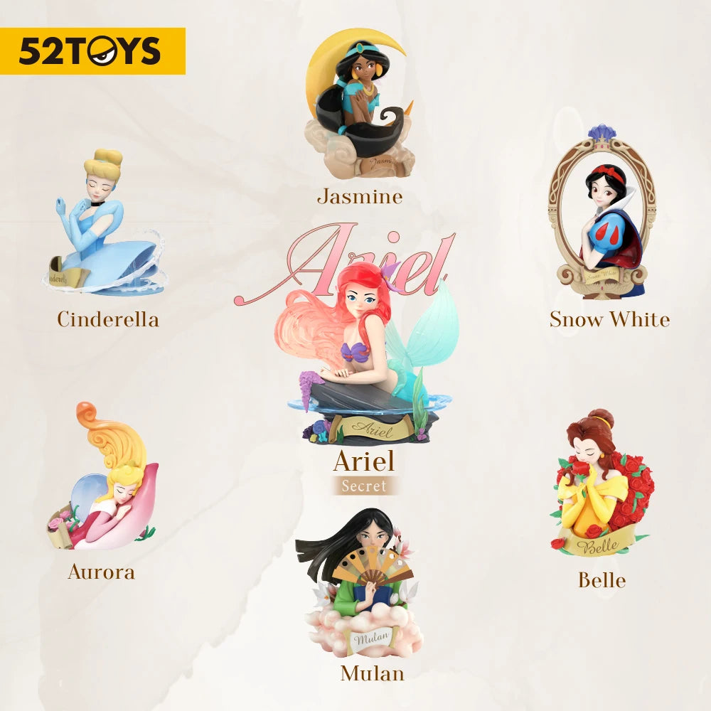 52TOYS Disney Princess Art Gallery Blind Box