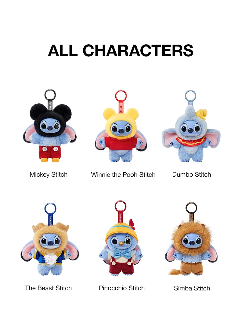 POP MART Disney Stitch Adventure Blind Box Pendant
