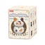 Box packaging of a Polypoty Kitty vinyl plush toy with cartoon cat illustrations on a beige background.