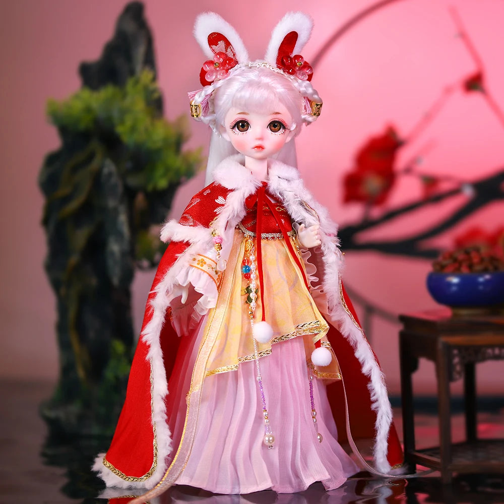 DBS DREAM FAIRY Doll 1/6 BJD Name By Fortune Rabbit Mechanical Joint side view