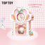 TOPTOY Sanrio Kuromi & My Melody Powder Dream Home Micro Building Blocks