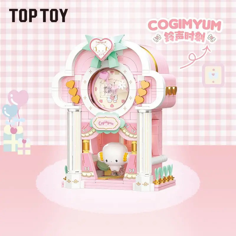 TOPTOY Sanrio Kuromi & My Melody Powder Dream Home Micro Building Blocks