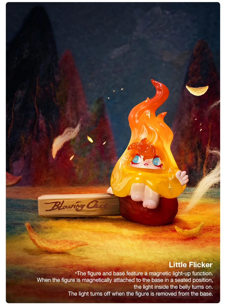 POP MART 1001MOONS Wind's Intention Series Figures Blind image 13
