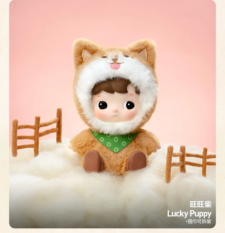 POP MART HACIPUPU Snuggle With You Blind Box Plush Figures (Pre-Order)