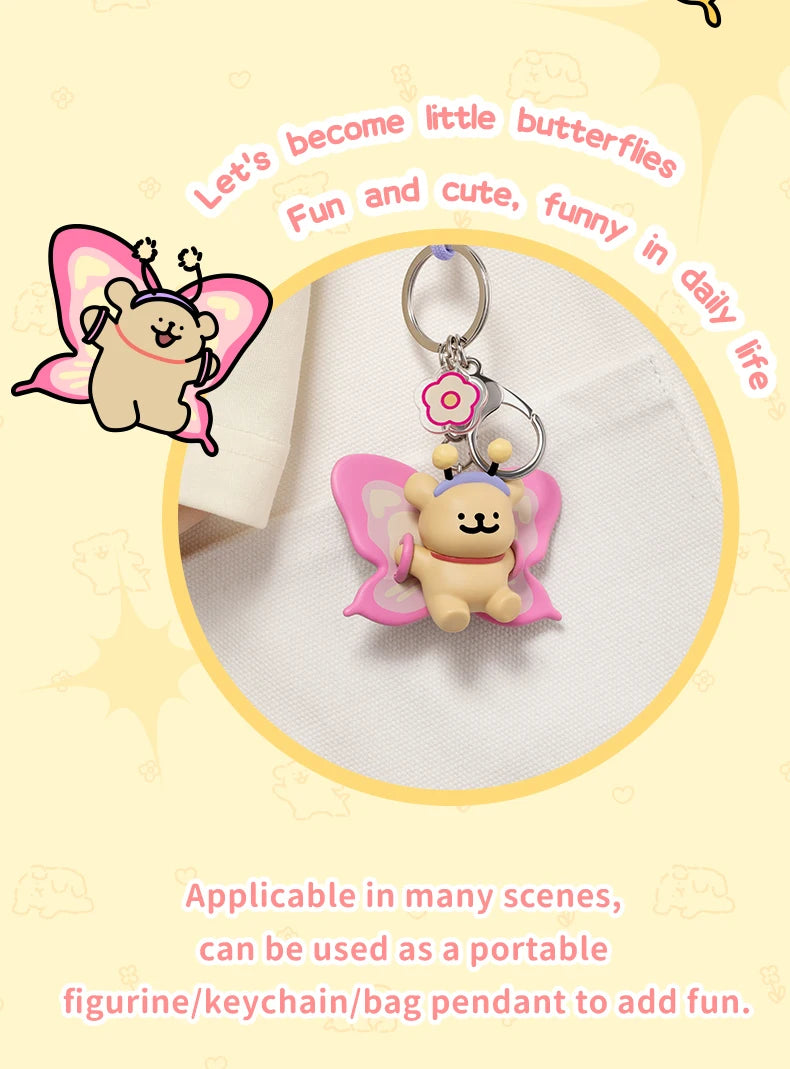 FUNISM Maltese Puppy Keychain Series