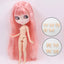 ICY DBS Blyth Doll Carved Lips Face White Skin Joint Body 1/6 BJD image 31