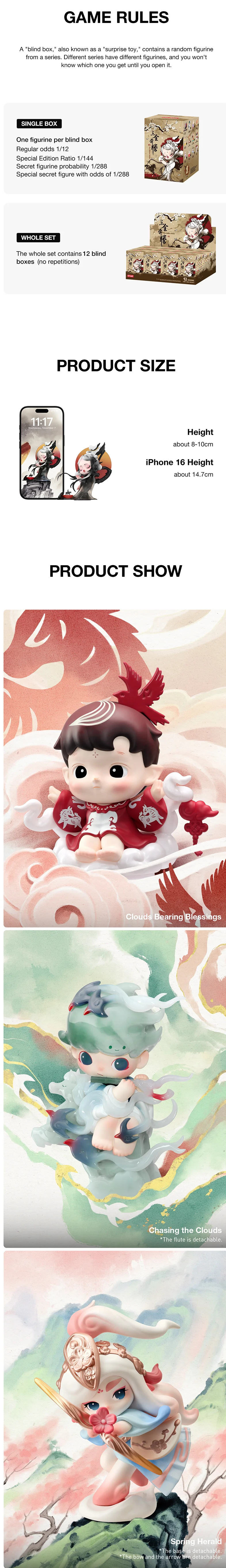 POP MART The Golden Gallop Series Figures Blind Box