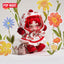 POP MART SKULLPANDA Amid Flowers Plush Doll Pendant packaging view