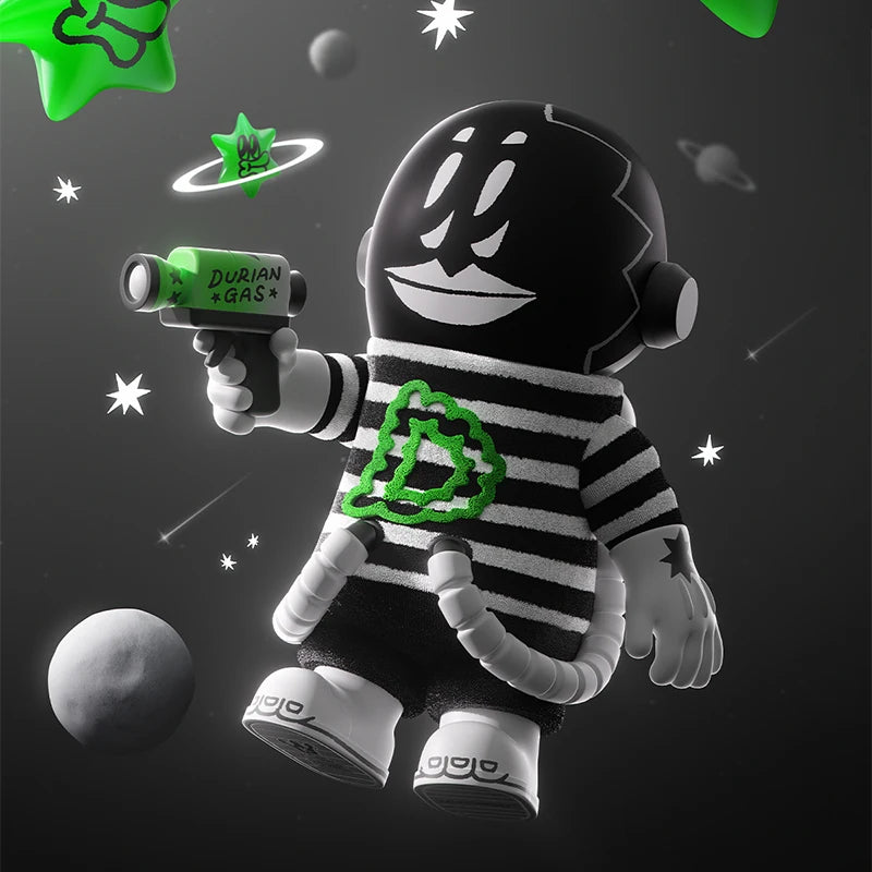 POP MART MEGA SPACE MOLLY 400% LALA COMPANY Durian Man Limited Edition