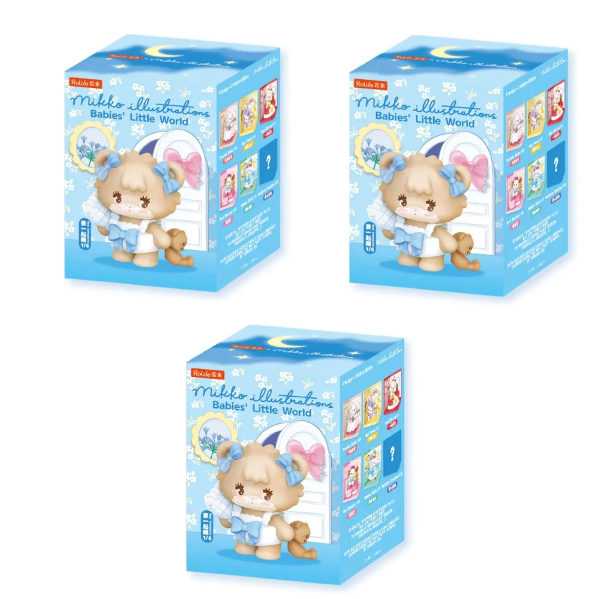Rolife Mikko Babies' Little World Blind Box Figures