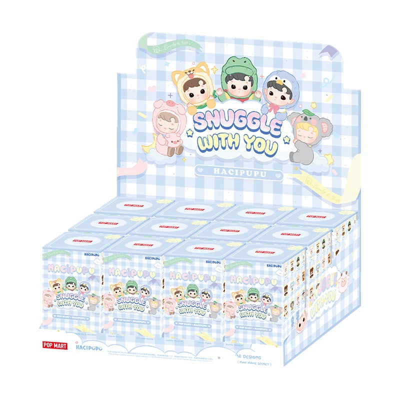 POP MART HACIPUPU Snuggle With You Series Blind Box Figures
