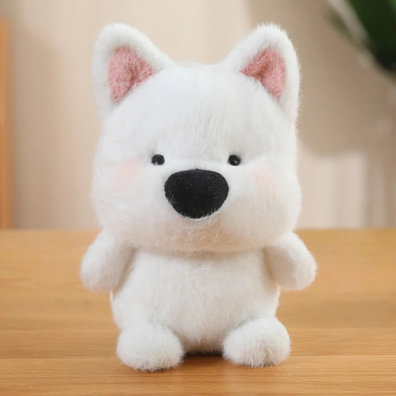 Cute Sitting Animals Plush – Red Panda, Fox, Sloth, Cat, Capybara & Pig