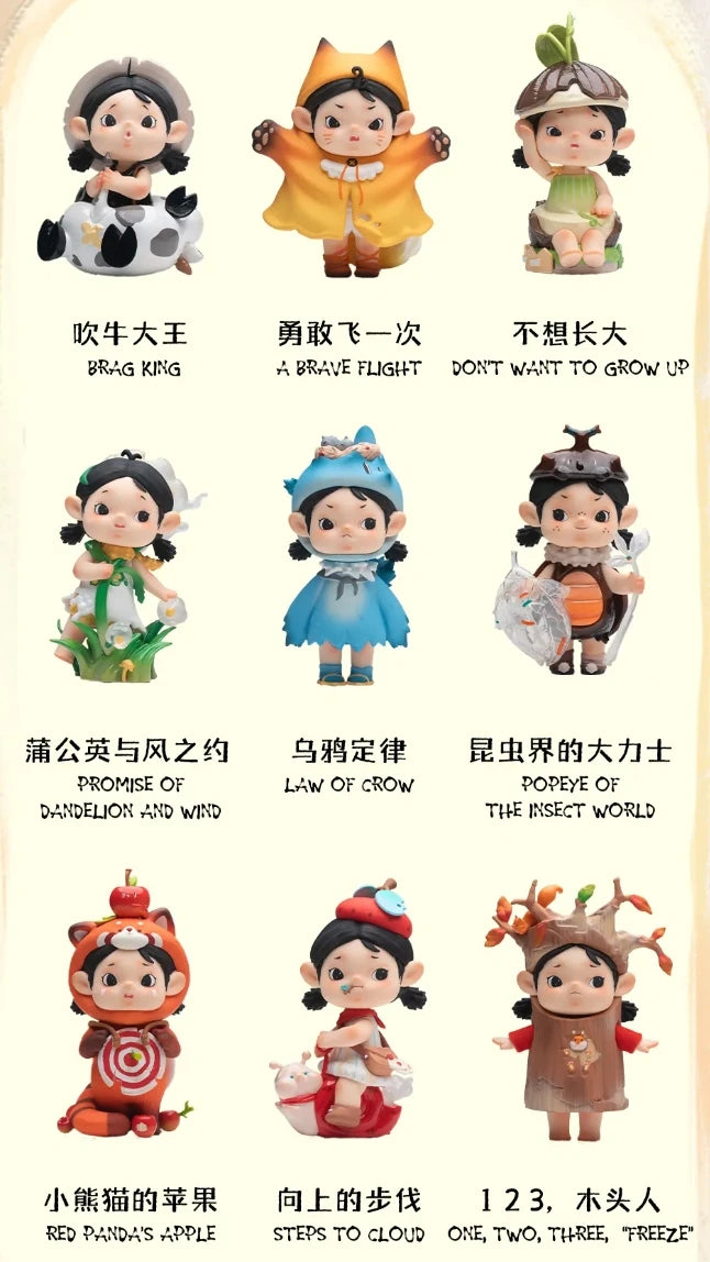 Heyone Yancy A Wonderful Me’Ble in Forests Series Blind Box Collectible Figures