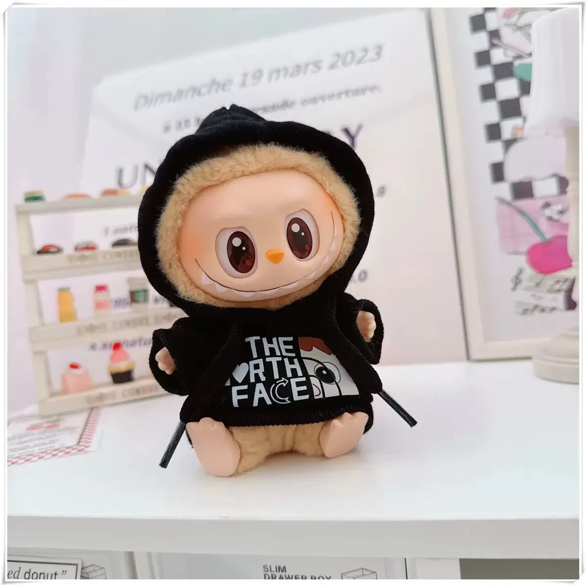 Labubu 17cm Doll Clothes Outfit | Hoodie & Pants Korean Idol Style Accessories